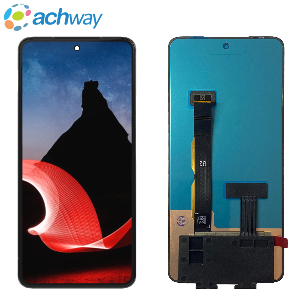 Original New 6.6 inch For Motorola ThinkPhone LCD Display Touch Glass Sensor Screen Digitizer Assembly Phone Parts For Moto ThinkPhone Display Screen