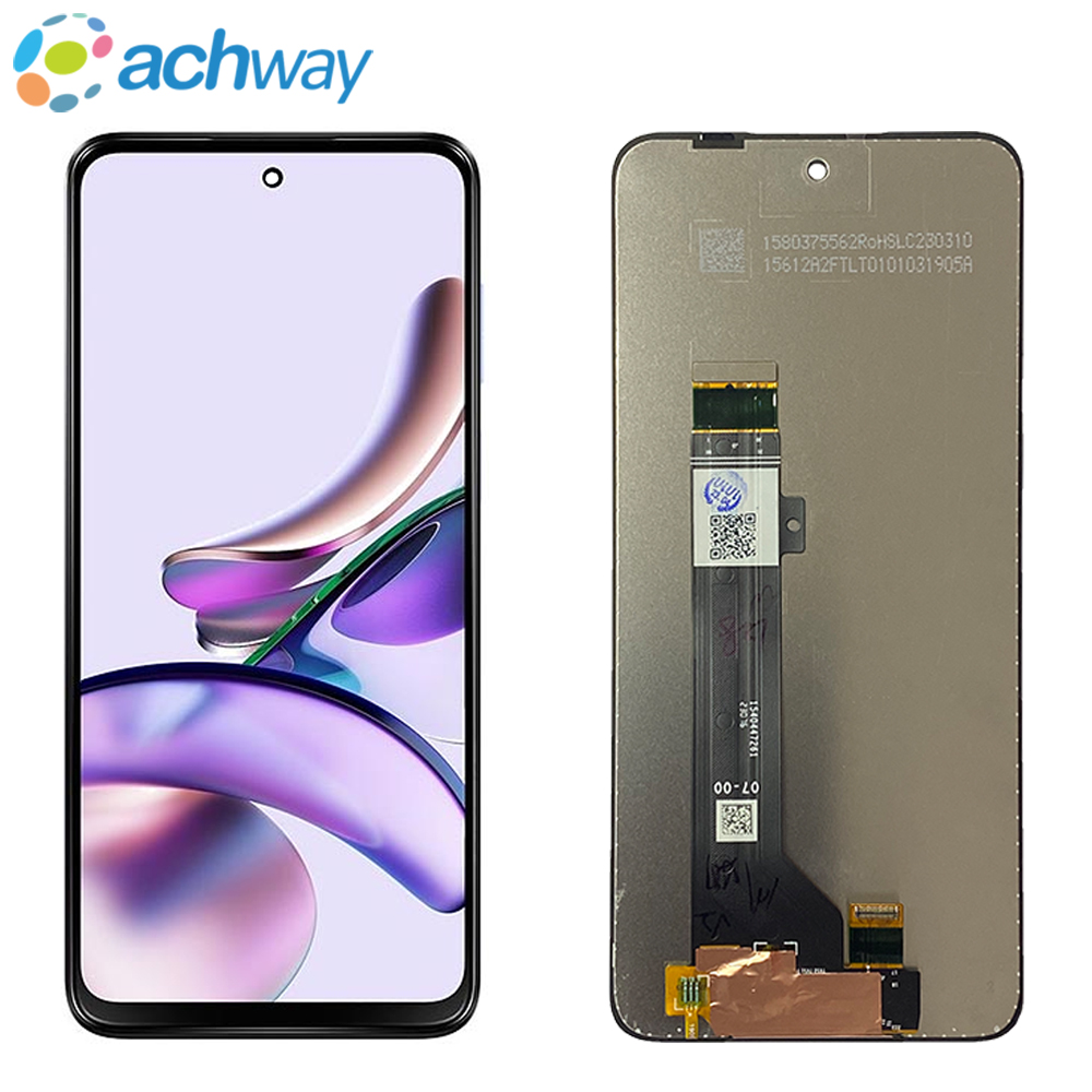 Original 6.5 inch For Motorola Moto G13 LCD Display Touch Screen Digitizer with Frame For Motorola Moto G23 Display LCD Screen Replacement Parts